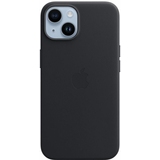Чехол Apple iPhone 14 Leather MagSafe Midnight MPP43