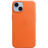 Чехол Apple iPhone 14 Leather MagSafe Orange MPP83