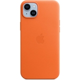 Чехол Apple iPhone 14 Plus Leather MagSafe Orange MPPF3
