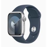 Смарт-часы Apple Watch S9 45mm Silver Aluminium/White S/M